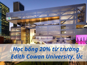 Học bổng 20% trường Edith Cowan University, Úc 2024