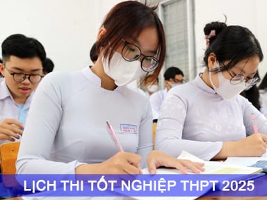Lịch thi tốt nghiệp THPT 2025