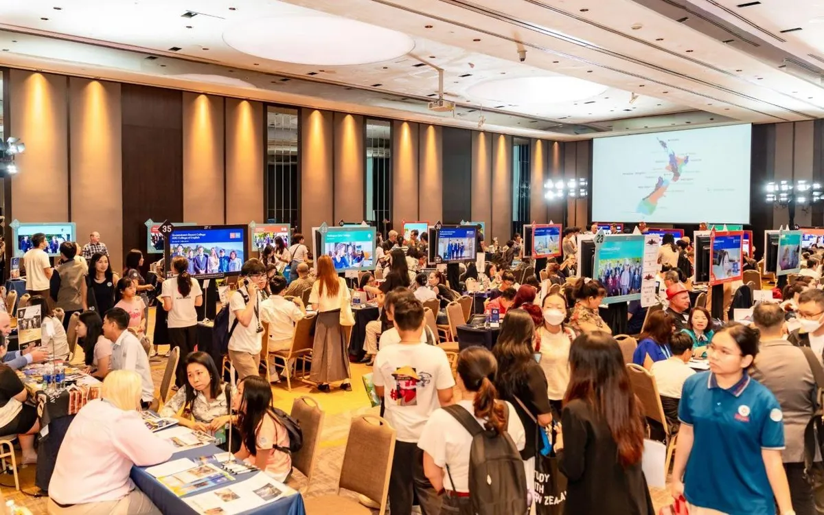 Ngày hội Giáo dục New Zealand là sự kiện giáo dục lớn nhất của Chính phủ New Zealand tại Việt Nam
