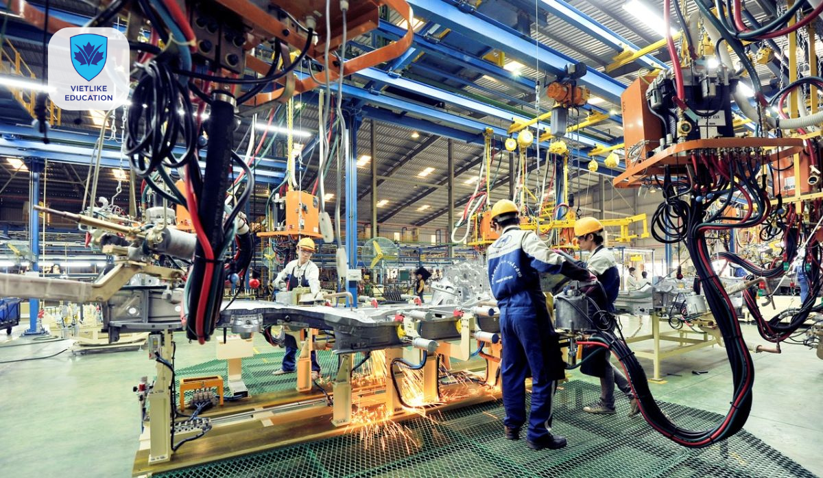 Du học ngành hàn xì - kỹ thuật